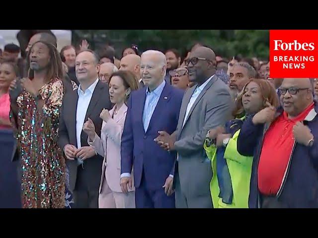 VIRAL MOMENT: Biden Appears Frozen During White House Concert