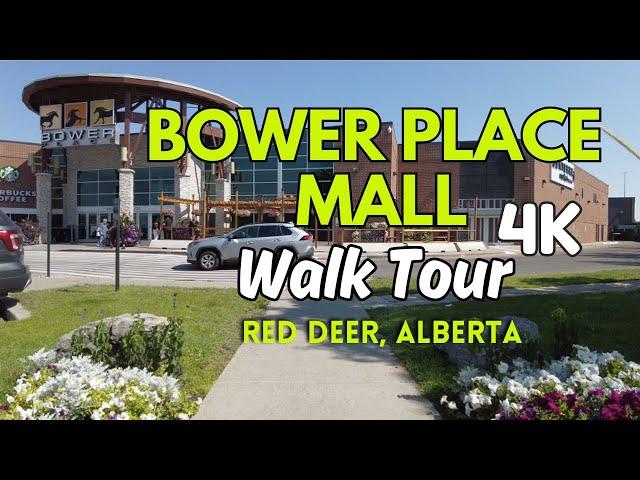 BOWER PLACE MALL Red Deer - Walking Tour [4K] Alberta, Canada