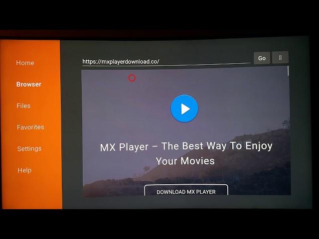 MX Player app firestick / fire tv install