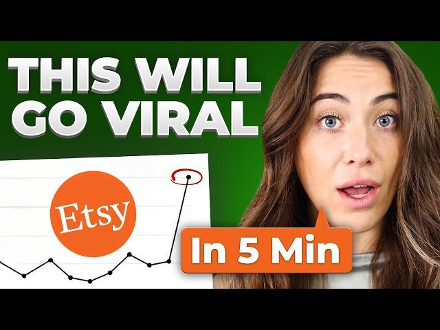 My 5 Minute FREE Hack to find Best Selling Products to Sell on Etsy (Proven Way 2025)