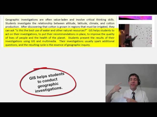 Why GIS in education matters, Part 3
