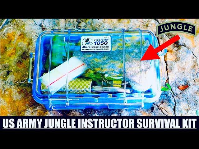 US Army Jungle Warfare Instructor Survival Kit Level III