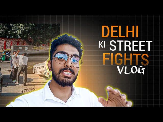 Street Fight in Delhi? | Exploring Connaught Place & Central Park vlog | #delhi #connaughtplace #cp