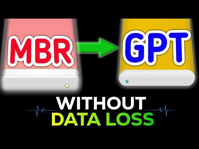 How to Convert MBR to GPT Without Data LossConvert LEGACY to UEFIMBR to GPT Without Foramtting