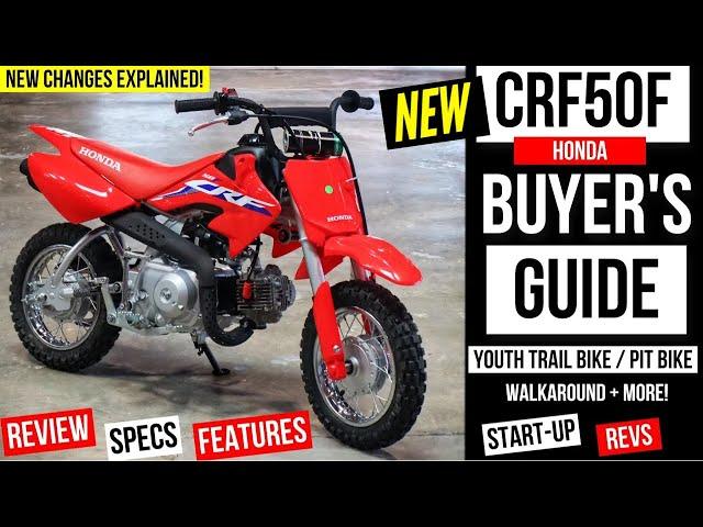 New Honda CRF50F Review: Specs, Changes Explained, Features + More! | CRF 50 Youth / Kids Dirt Bike