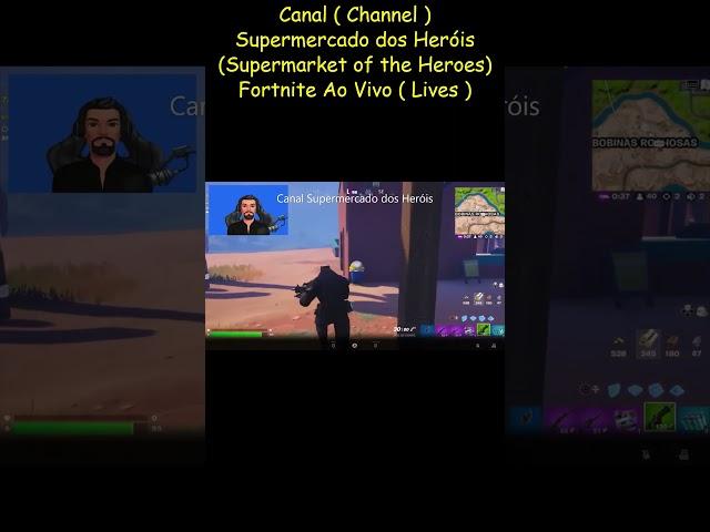 Fortnite 34 -Lives do Canal Supermercado dos Heróis -No Hype Capítulo 6 Temporada 1: CAÇADA 鬼 - 2.12