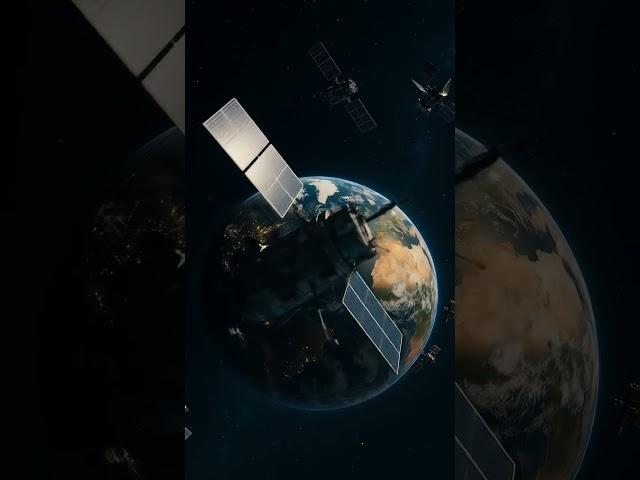 This Is What Satellites Around Earth Really Look Like ️ | Space View #settil #spacesatellite #exo
