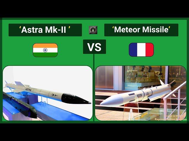 Comparative Analysis: India's Astra Mk-II vs France's Meteor Missile