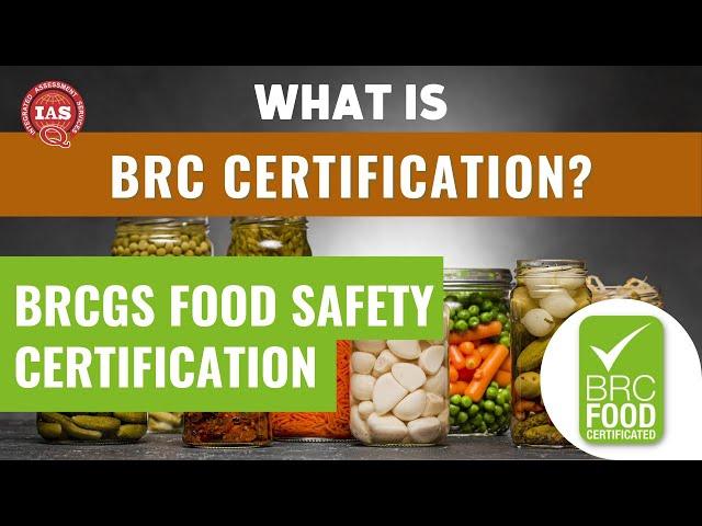 BRC Certification | Integrated Assessment Services (IAS)