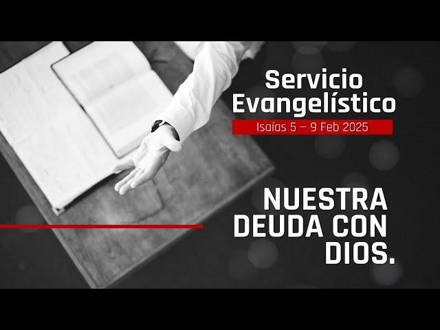 Nuestra Deuda con Dios