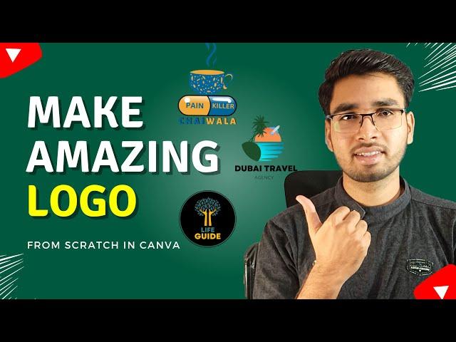 How to Make Logo in Canva || Create Logo in Canva || In Hindi || 2022 #session - 8