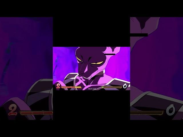 Beerus mirrors are incredibly funny in DBFZ