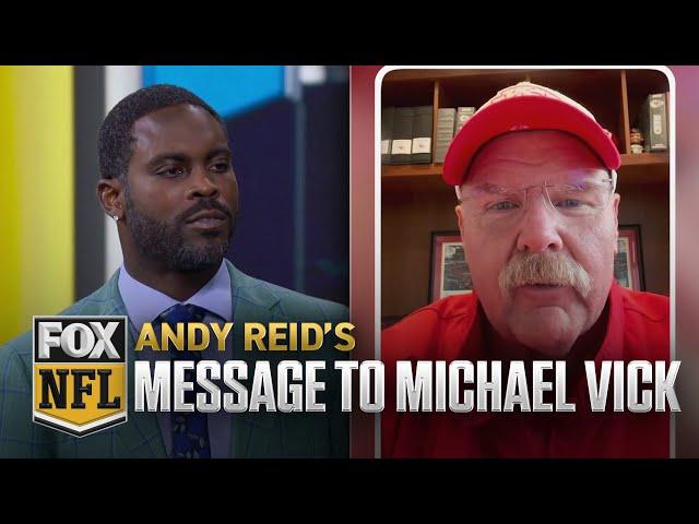 Andy Reid’s heartfelt message to Michael Vick as he begins his head coaching career at Norfolk State