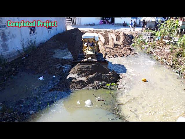 Completed Project with sand support by Dozer & 5T Truck