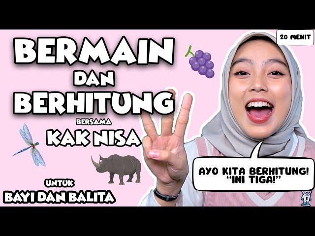 Belajar Berhitung Bersama Kak Nisa - Belajar Bicara, Mengenal Hewan, Lagu Interaktif Balita