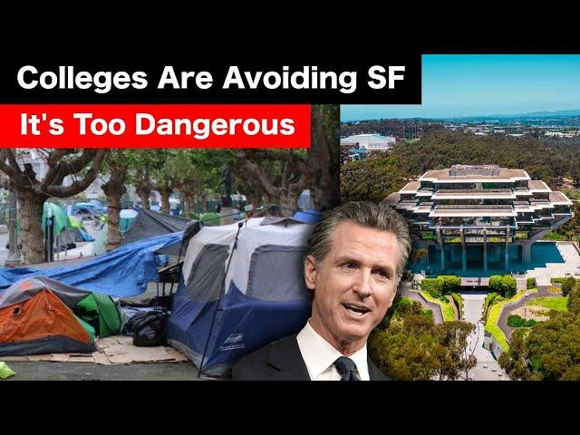 Colleges Refuse To Come To San Francisco Due To CRIME