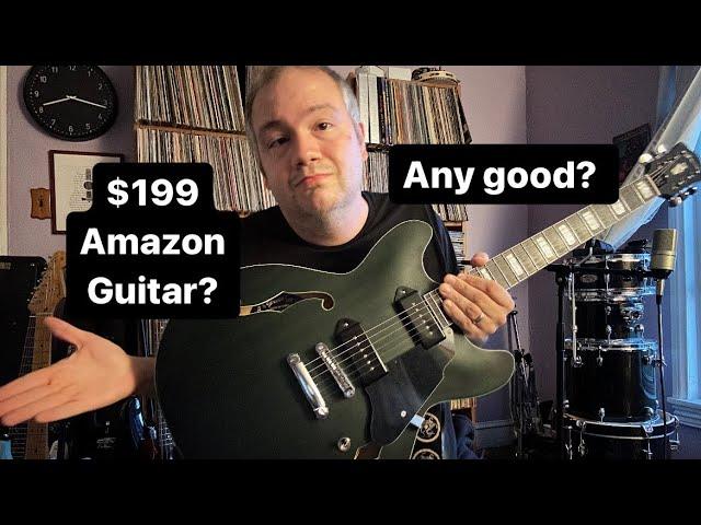 Grote Semi-Hollow Electric Guitar with P90 Demo/Review