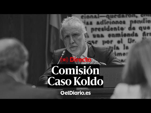  DIRECTO SENADO | ÁNGEL VÍCTOR TORRES comparece en la comisión de INVESTIGACIÓN por el 'CASO KOLDO'