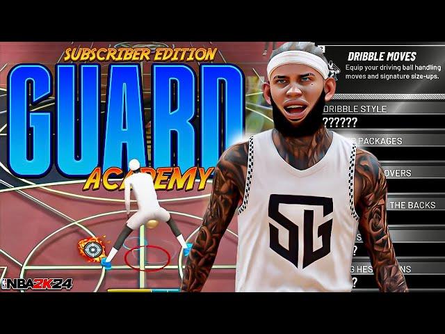 I Took A SUBSCRIBER to GUARD ACADEMY! DRIBBLE MOVES & DRIBBLE TUTORIAL + BEST JUMPSHOT & GUARD BUILD