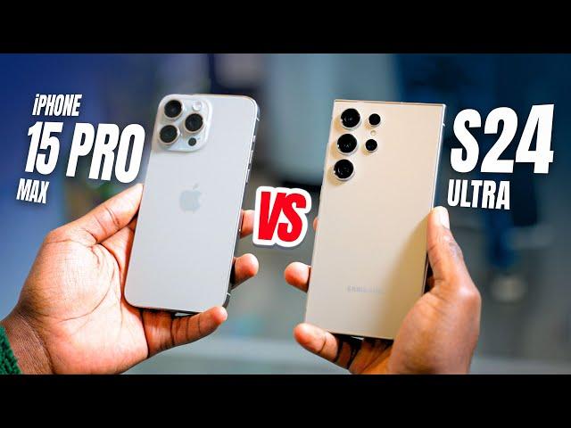 DON'T WASTE YOUR MONEY! - Galaxy S24 Ultra Vs iPhone 15 Pro Max