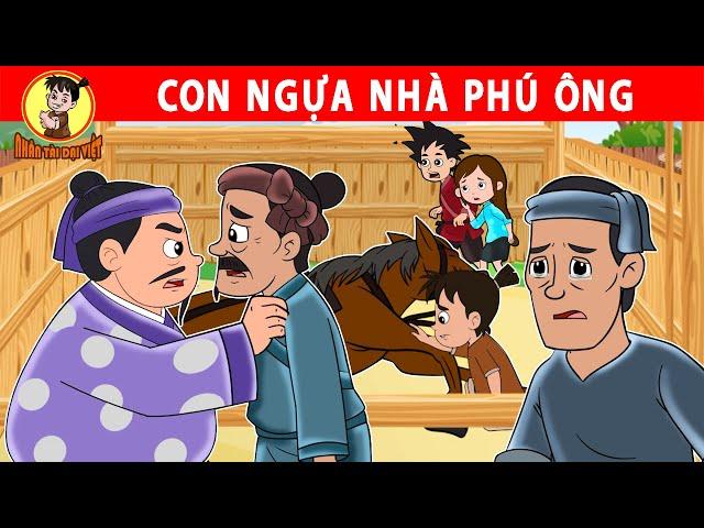 CON NGỰA NHÀ PHÚ ÔNG - Nhân Tài Đại Việt - Phim hoạt hình - Truyện Cổ Tích Việt Nam