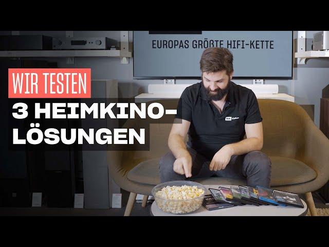 3 erschwingliche Heimkino-Lösungen