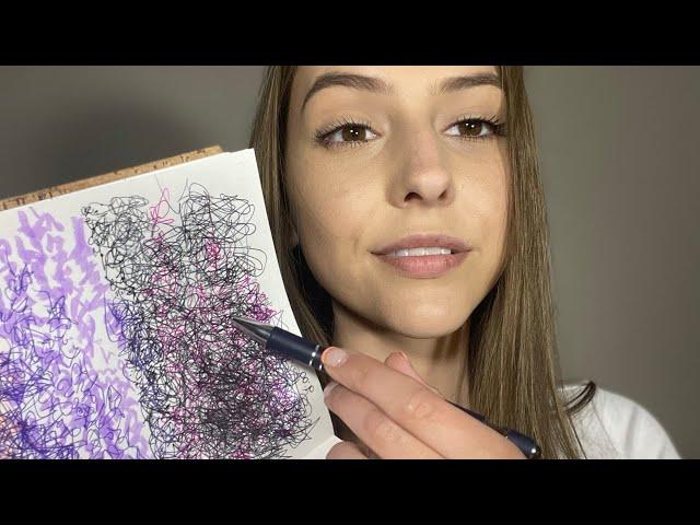 ASMR Personality Test ‍️ (Asking you questions, this or that, writing sounds)