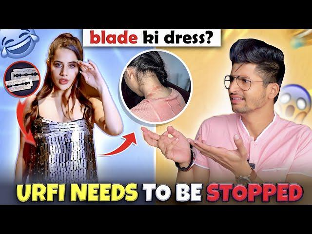 URFI JAVED NE PEHNI BLADE KI DRESS AND THIS HAPPENED !! RAJAT PAWAR