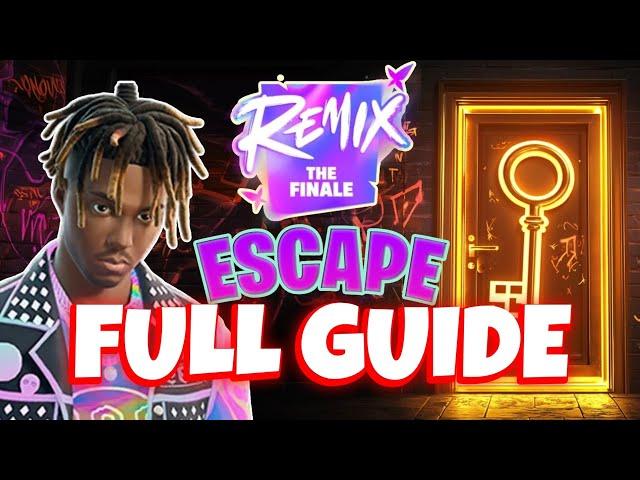 HARDEDE THE FINALE ESCAPE ROOM FORTNITE (Hardede The Finale Escape Room Fortnite FULL GUIDE)