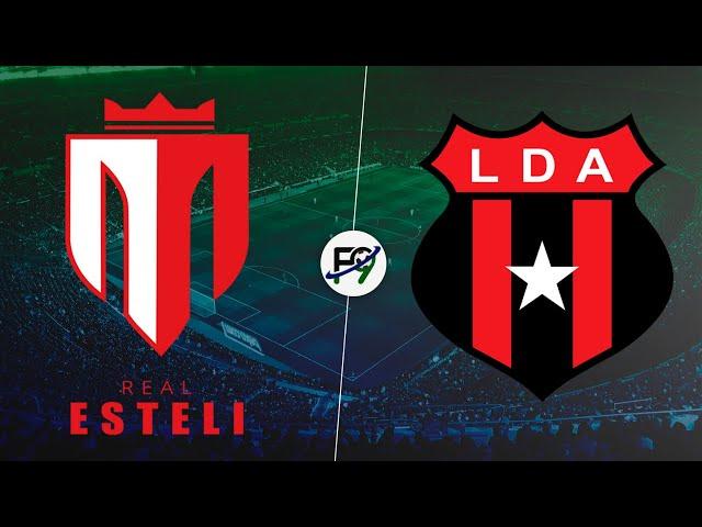 REAL ESTELÍ Y ALAJUELENSE EMPATARON 1-1 EN LA IDA DE LA FINAL DE LA COPA CENTROAMERICANA 