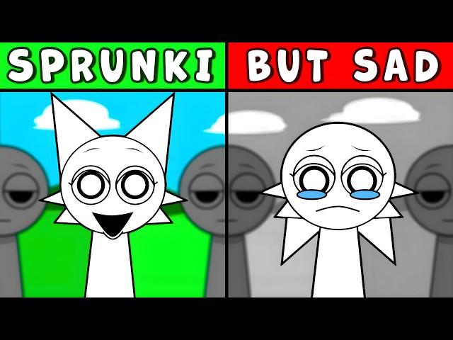 Incredibox Sprunki But Everyone Is SAD - Normal vs Horror Version (New Mod)