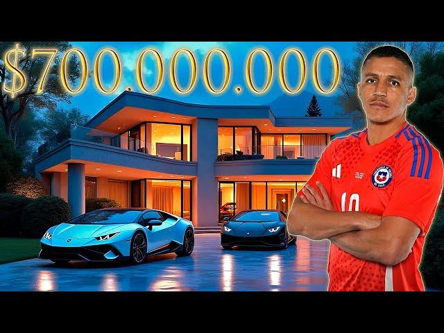 Así Es La MILLONARIA VIDA de ALEXIS "EL NIÑO MARAVILLA" SANCHEZ en 2024 *Máximo GOLEADOR CHILENO*