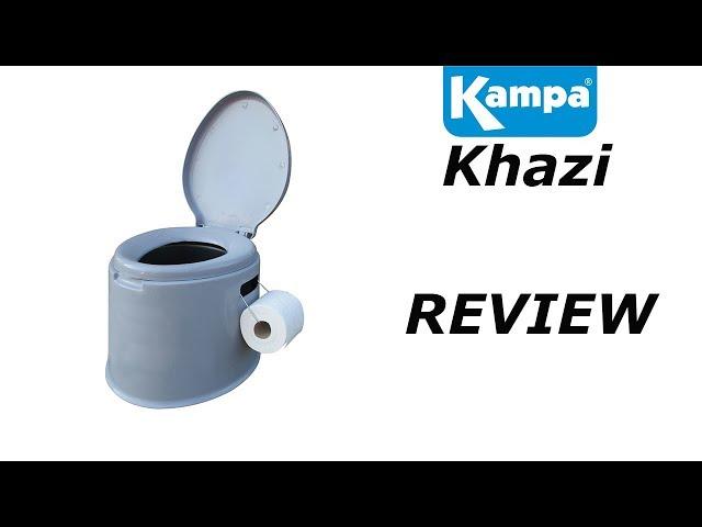 Kampa Khazi Portable Camping Toilet