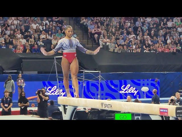 Jordan Chiles - 13,625 Beam - Olympic Trials Day 1