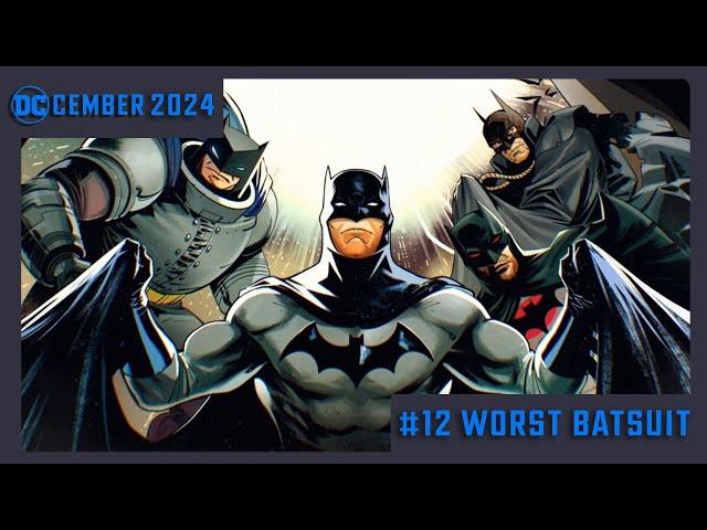 Top 12 Worst Batsuits | #12 | DC-Cember '24 | ft. @SerumLake  & Saadle Up #batman #batsuit