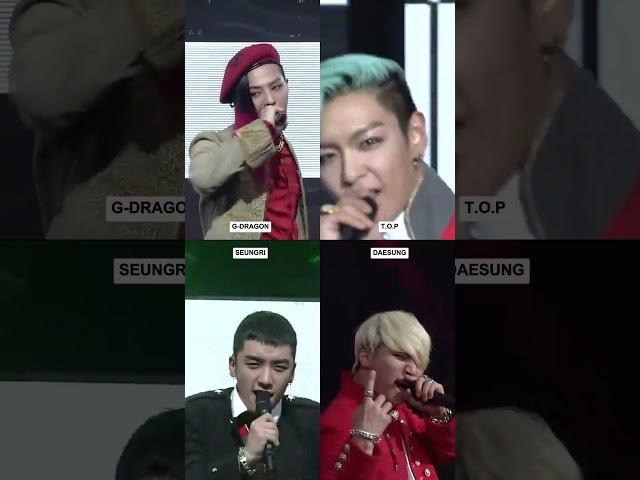 Who Had The Best Live Performance? G-Dragon, T.O.P, Seungri, Daesung (BIGBANG) #shorts #trending #yt