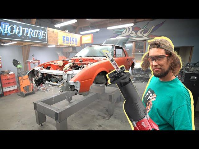 I CUT EVERYTHING OUT - RX-7 BAJA | Pacu Racing