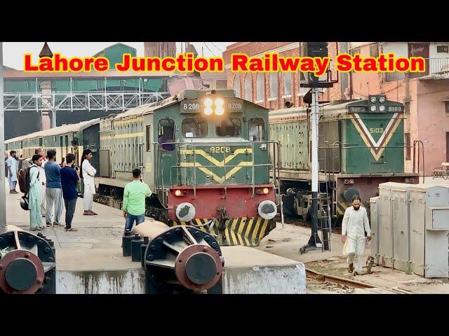 Trains Galore: Capturing the Majesty of Lahore Junction Railway Station