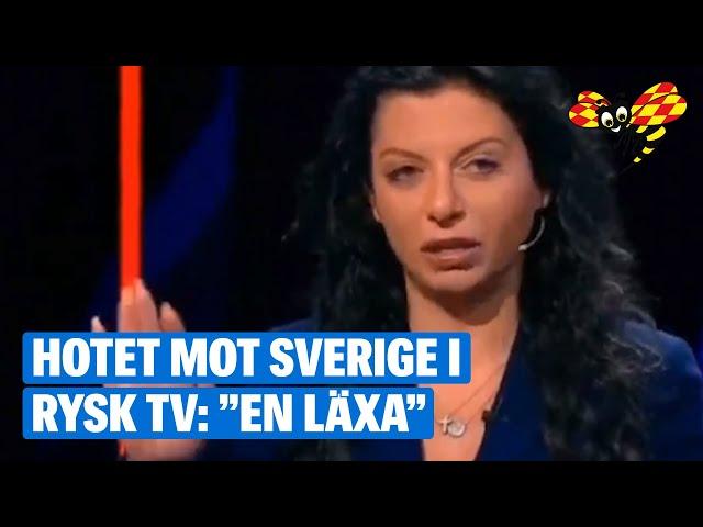 Hotet mot Sverige i rysk tv – experten: ”Bara svammel”