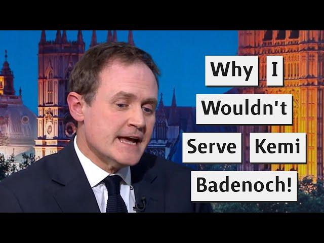 Tom Tugendhat Interesting Response To Question About Kemi Badenoch!