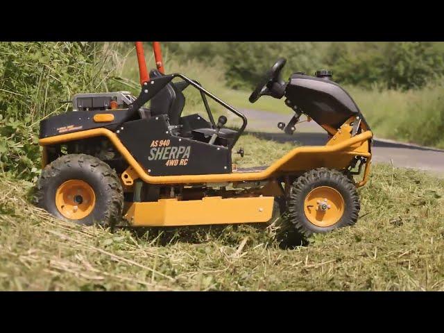 Remote controlled ride-on mower AS 940 SHERPA 4WD