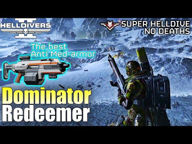 Helldivers 2 - JAR-5 Dominator on Super Helldive (No commentary, Max difficulty, No deaths)