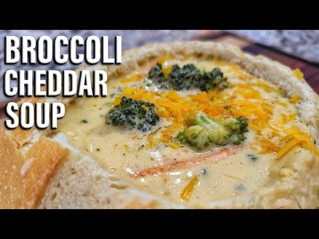 This Broccoli Cheddar Soup is AMAZING!