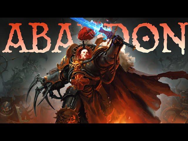 Lore To Sleep To ▶ Warhammer 40K: The Rise of Abaddon the Despoiler