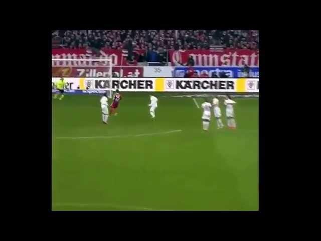 Alaba free kick goal