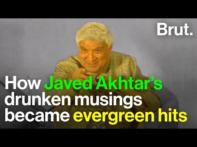 How Javed Akhtar’s drunken musings became evergreen hits