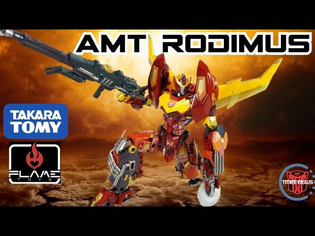 Takara Tomy & Flame Toys Transformers Adamas Machina AMT-01 IDW Rodimus