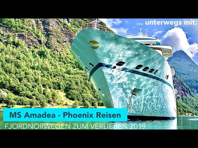 NiPaGe auf Reisen - MS Amadea - Fjordnorwegen  zum Verlieben! Vorstellung Schiff + Reisebericht