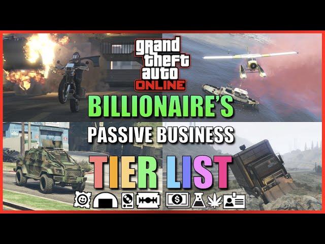 GTA Billionaire's PASSIVE Business Tier List | Best Ways to Make Easy Millions!