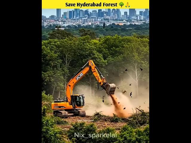 Save Hyderabad Forest  #facts #shortvideo #saveforests